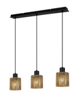 Lampa Sufitowa Wisząca APP1821-3CP Nature Black  1