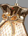 Lampa Sufitowa Wisząca Lhj107-1cp Jasne Różowe Złoto  10