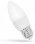Żarówka Led Ciepła E-27 230v 6w Świeczka 13061  1