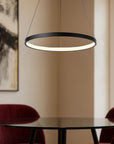 Lampa Sufitowa Wisząca Lhj012-cp 80cm Czarna  7