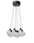 Lampa Sufitowa Ms020-7cp Czarna  1