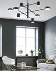 Lampa Sufitowa Nowoczesna 8-Ramienna APP598-8C