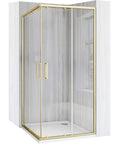 Kabina prysznicowa Rea City 80x80 Złota Szczotkowana