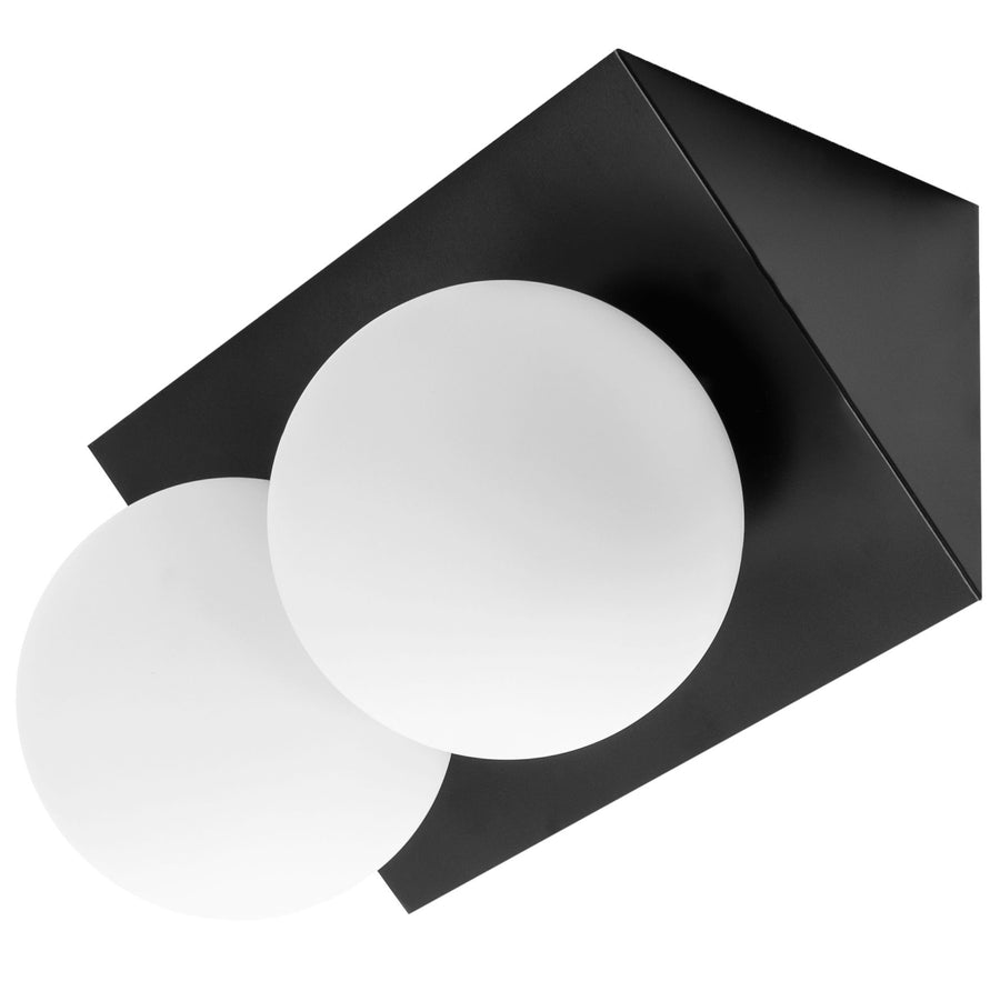 LAMPA ŚCIENNA KINKIET APP1230-2W Czarna