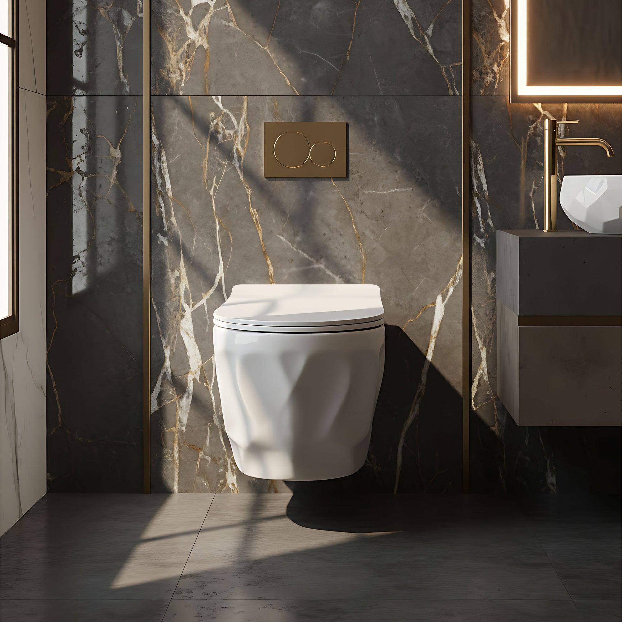 Misa Wc Podwieszana Rea Gustavo Rimless  4