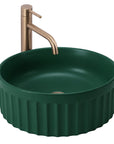 Umywalka nablatowa Rea DUO Matcha Matt  1