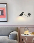 LAMPA ŚCIENNA KINKIET APP1139-1W Czarno-złota