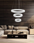 Lampa Wisząca Led Kryształowa Ms008-cp Chrom  9