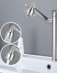 Bateria Umywalkowa REA PACO Wysoka Nikiel Szczotkowany INOX