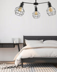 Lampa Sufitowa Wisząca Metalowa Loft APP734-3C  4
