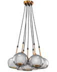 Lampa Sufitowa Wisząca Szklane Kule APP898-7CP  1
