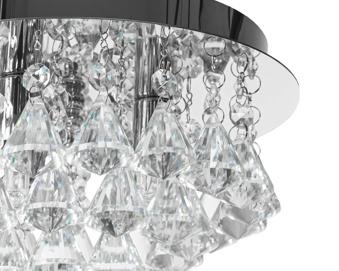 LAMPA KRYSZTAŁOWA PLAFON APP1039-3C CHROM  6