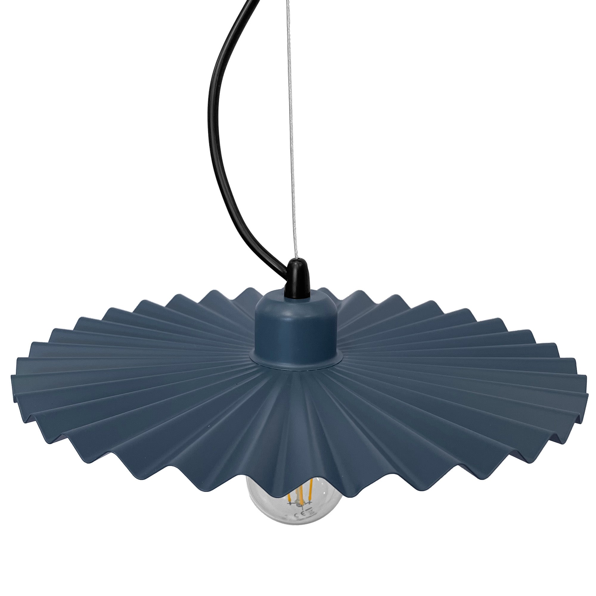 LAMPA SUFITOWA WISZĄCA APP1456-1CP Niebieski  3