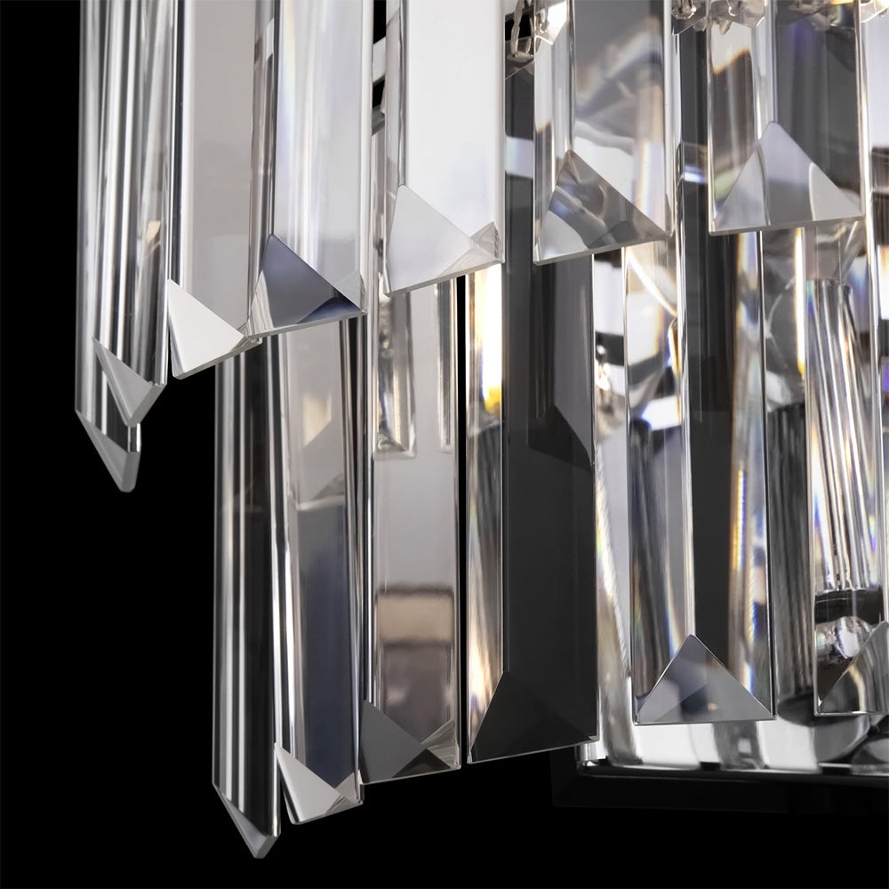 Lampa kryształowa kinkiet APP1536-1W Chrom  4