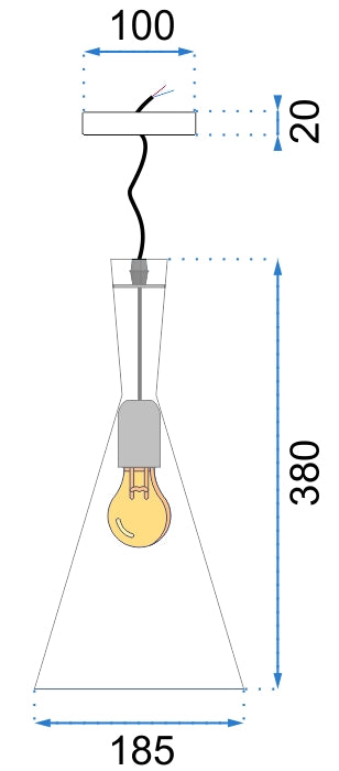 Lampa sufitowa COSTA B Biała  13