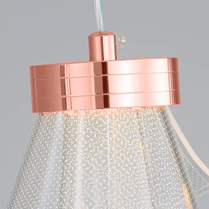 Lampa Sufitowa APP1765-1CP Różowe Złoto  5