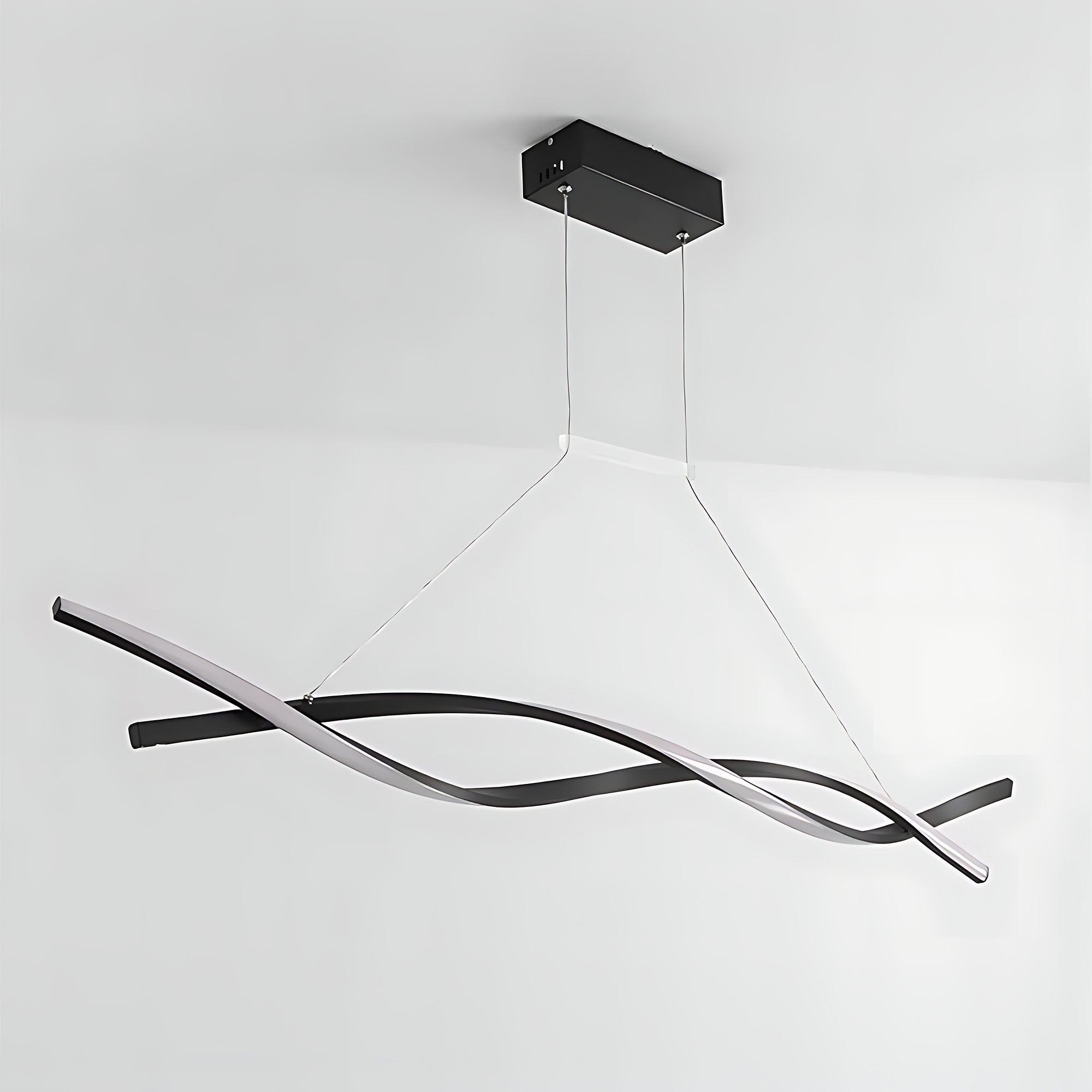 Lampa Sufitowa Wisząca Led Lhj020-cp Czarna  23