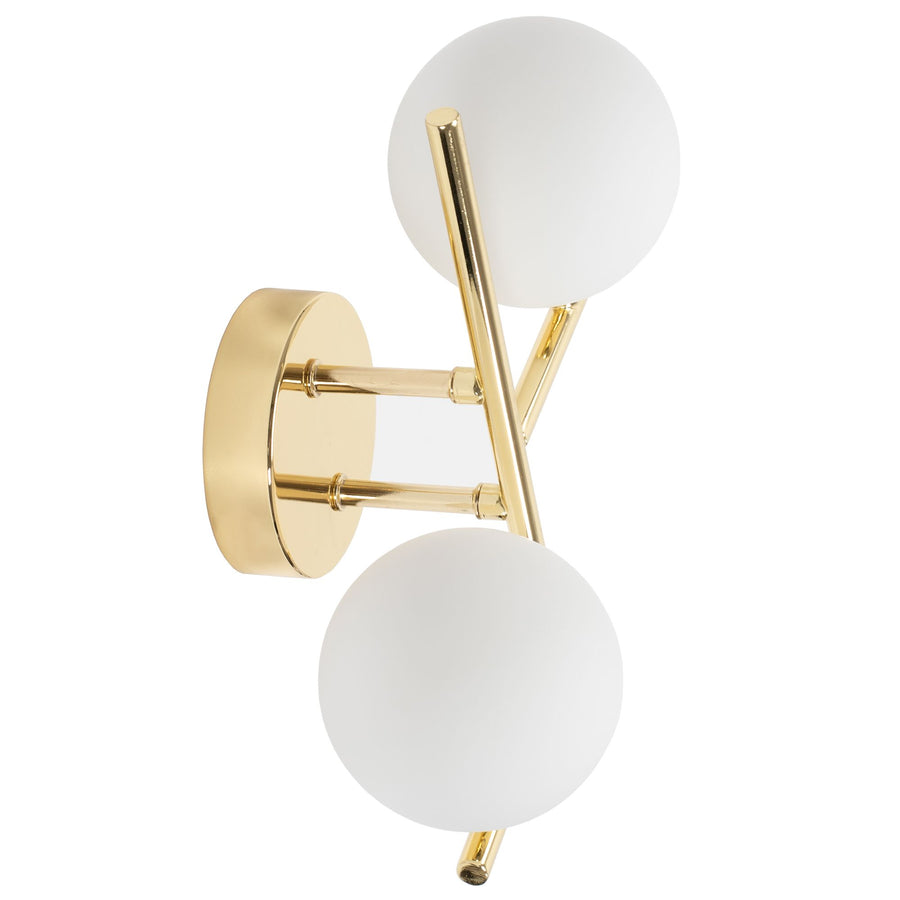 LAMPA ŚCIENNA KINKIET APP1171-2W  Złoty