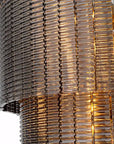 Lampa Sufitowa Wisząca APP1677-8CP Brązowa  8