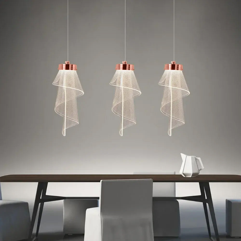 Lampa Sufitowa APP1765-1CP Różowe Złoto  4