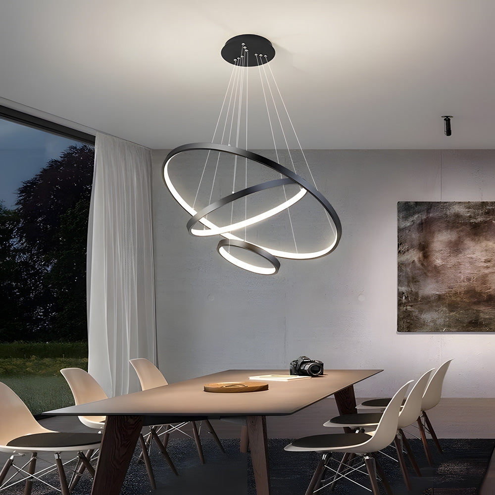 Lampa Sufitowa Wisząca Led Lhj013-cp3 Czarna  7
