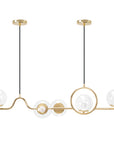 Lampa Wisząca APP1023-5CP Złota