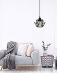 Lampa Sufitowa Wisząca APP941-1CP Set 36cm Czarna  6