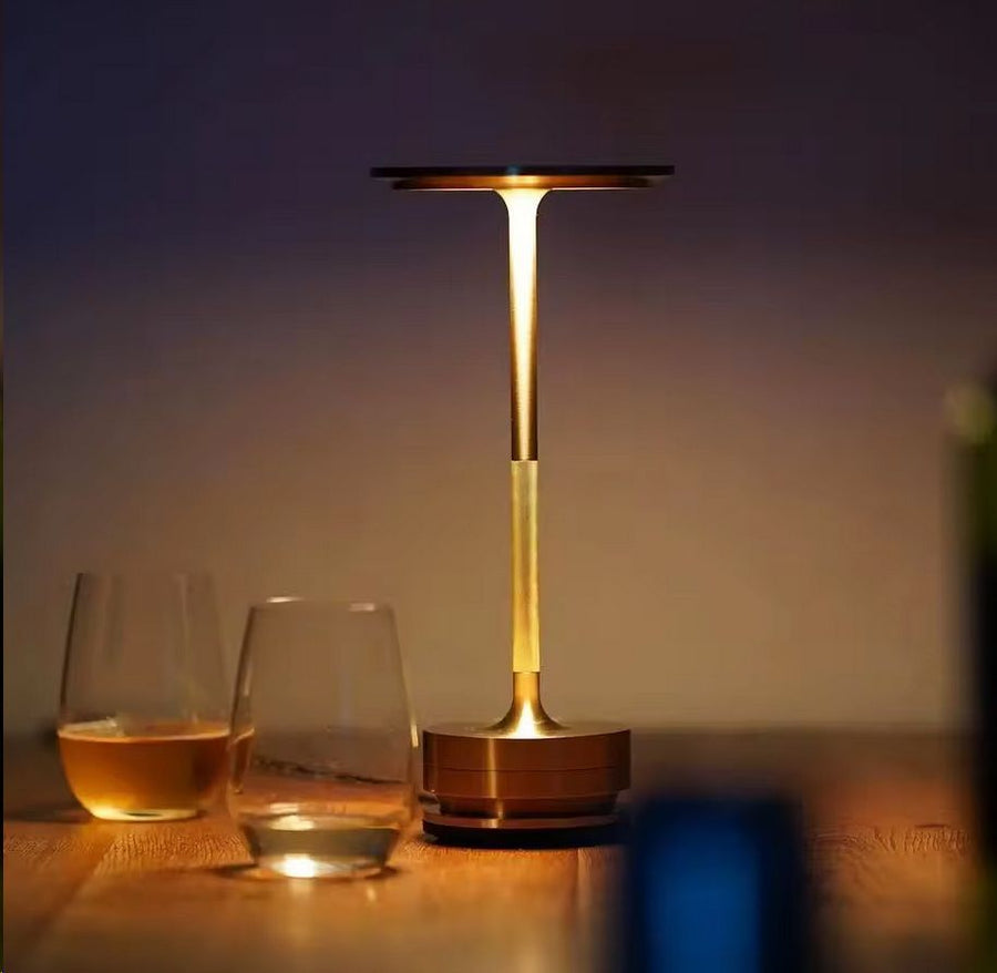 Lampka nocna APP1372-T Złota szczotkowana