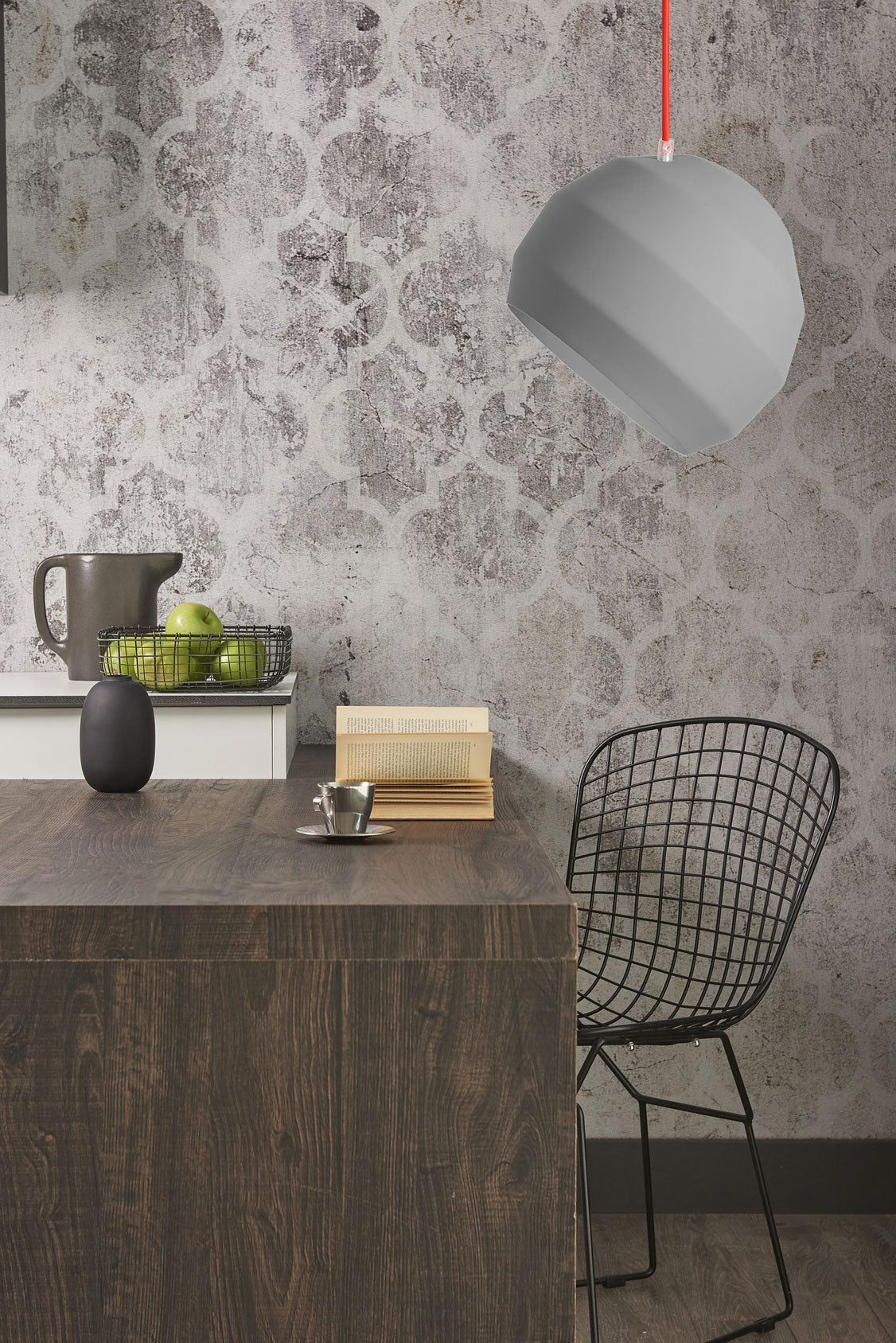Lampa Sufitowa Wisząca Kula APP382-1CP  4