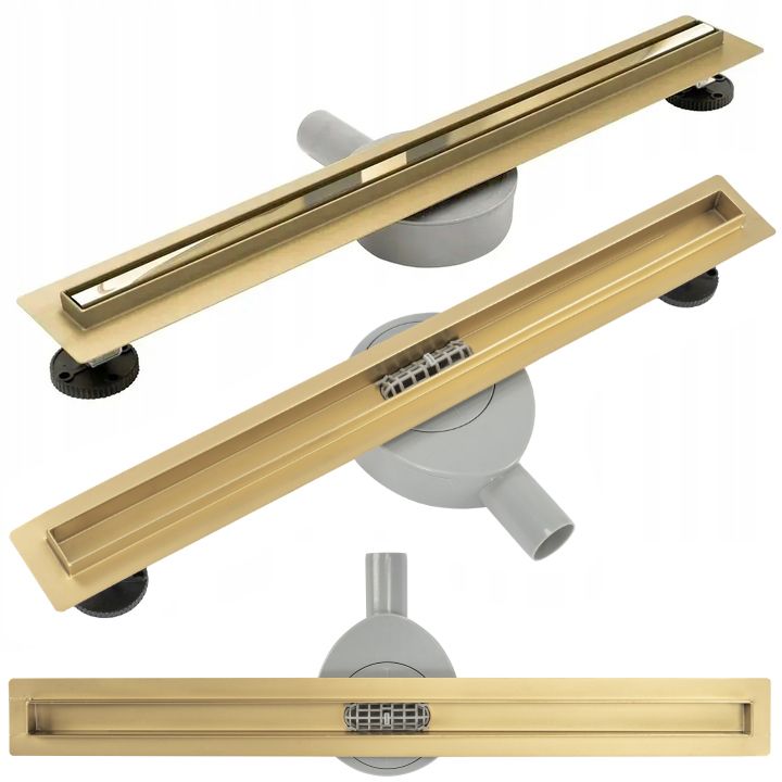 Odpływ Liniowy REA NEO SLIM PRO Złoty 90