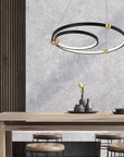 Lampa Ring led + pilot APP692-30-50 Czarna
