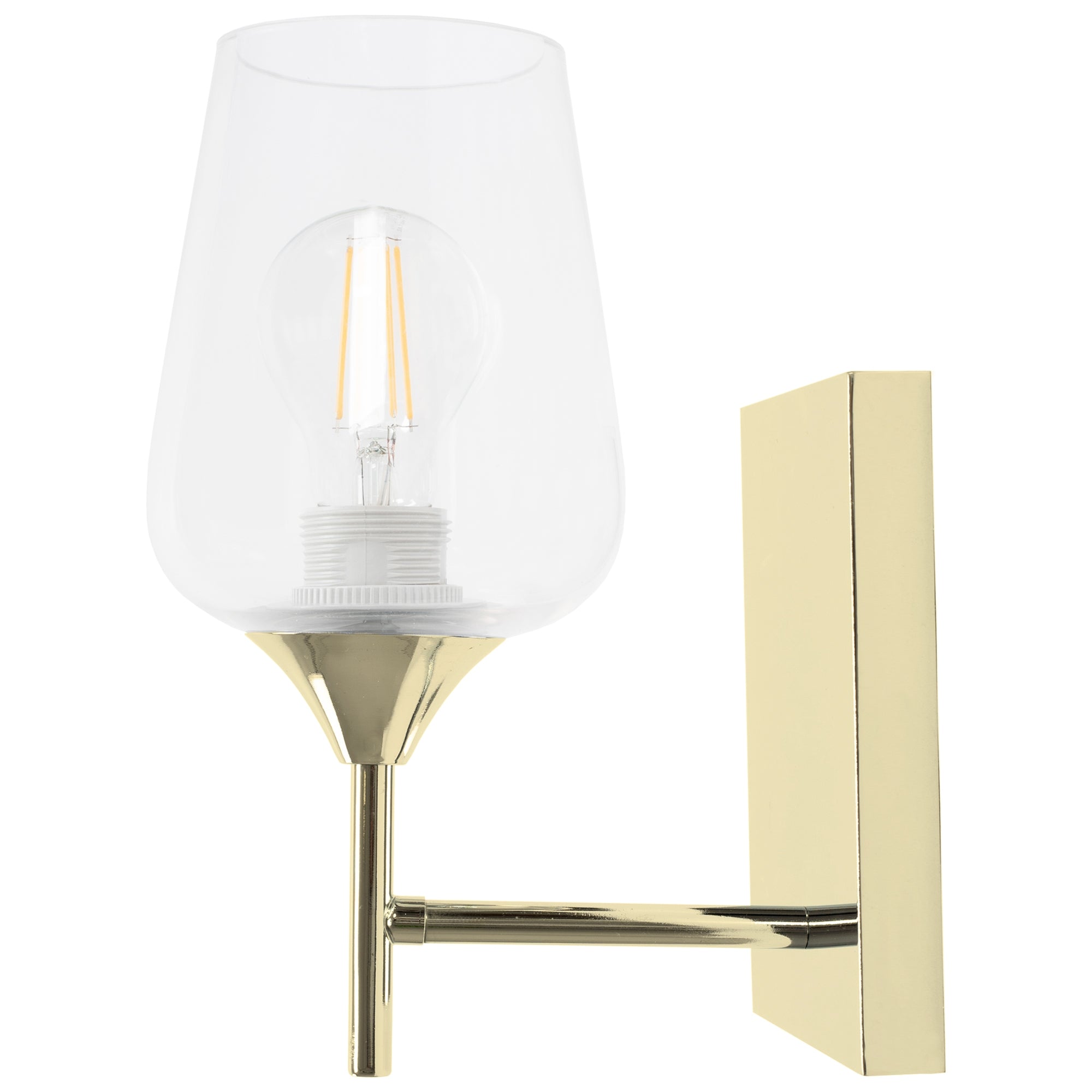 LAMPA ŚCIENNA KINKIET APP1232-1W  Złota  4