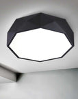 Lampa Plafon Diamond APP862-C 40 cm Czarna