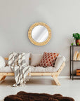 Lustro Ścienne Boho 36cm Klna-mr01  4