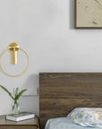 LAMPA ŚCIENNA KINKIET APP922-1W Złota