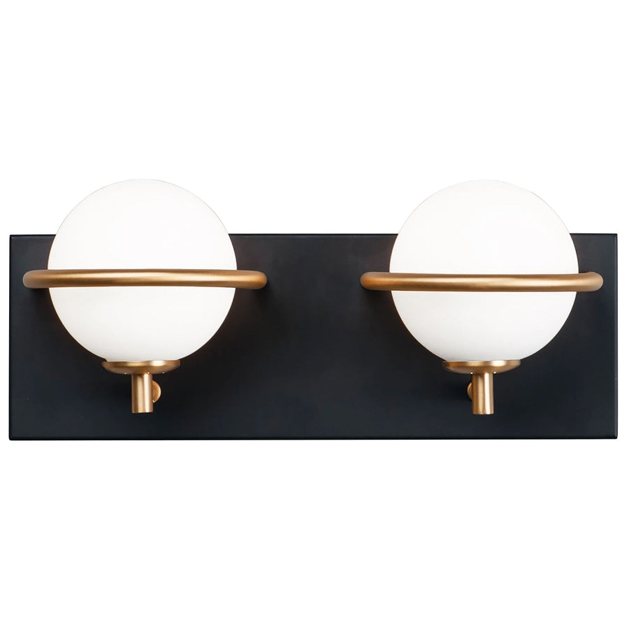 LAMPA ŚCIENNA KINKIET APP1221-2W Czarna
