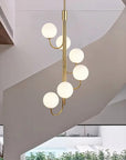 Lampa Sufitowa Wisząca Gold APP1585-6CP  7
