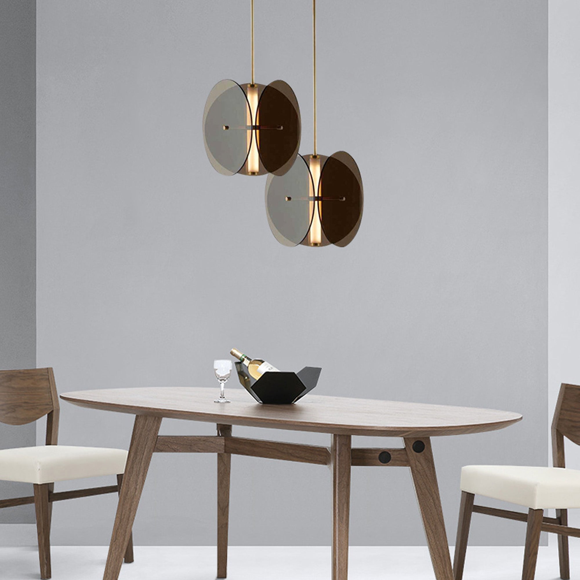 Lampa Sufitowa Wisząca Czarna App1675-cp Round  2