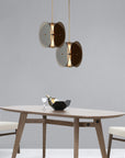 Lampa Sufitowa Wisząca Czarna App1675-cp Round  2
