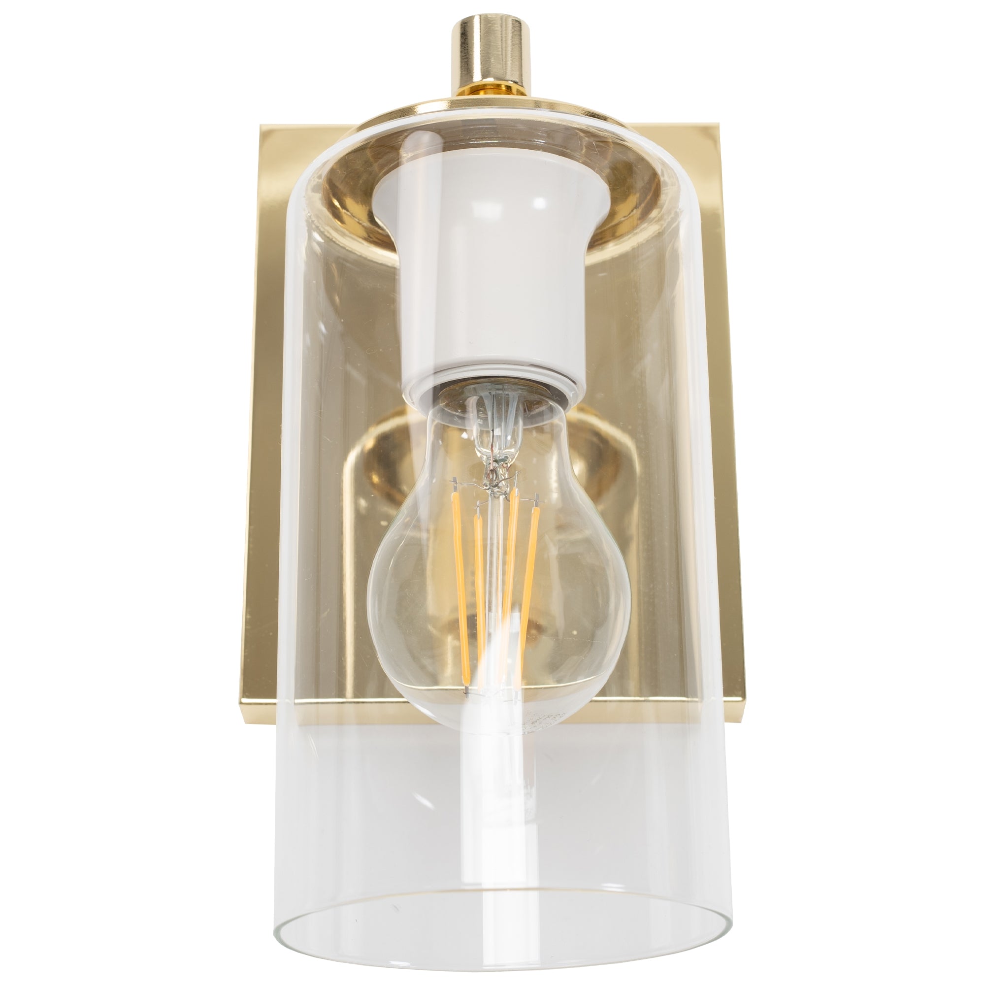 LAMPA ŚCIENNA KINKIET APP1224-1W  Złota  5