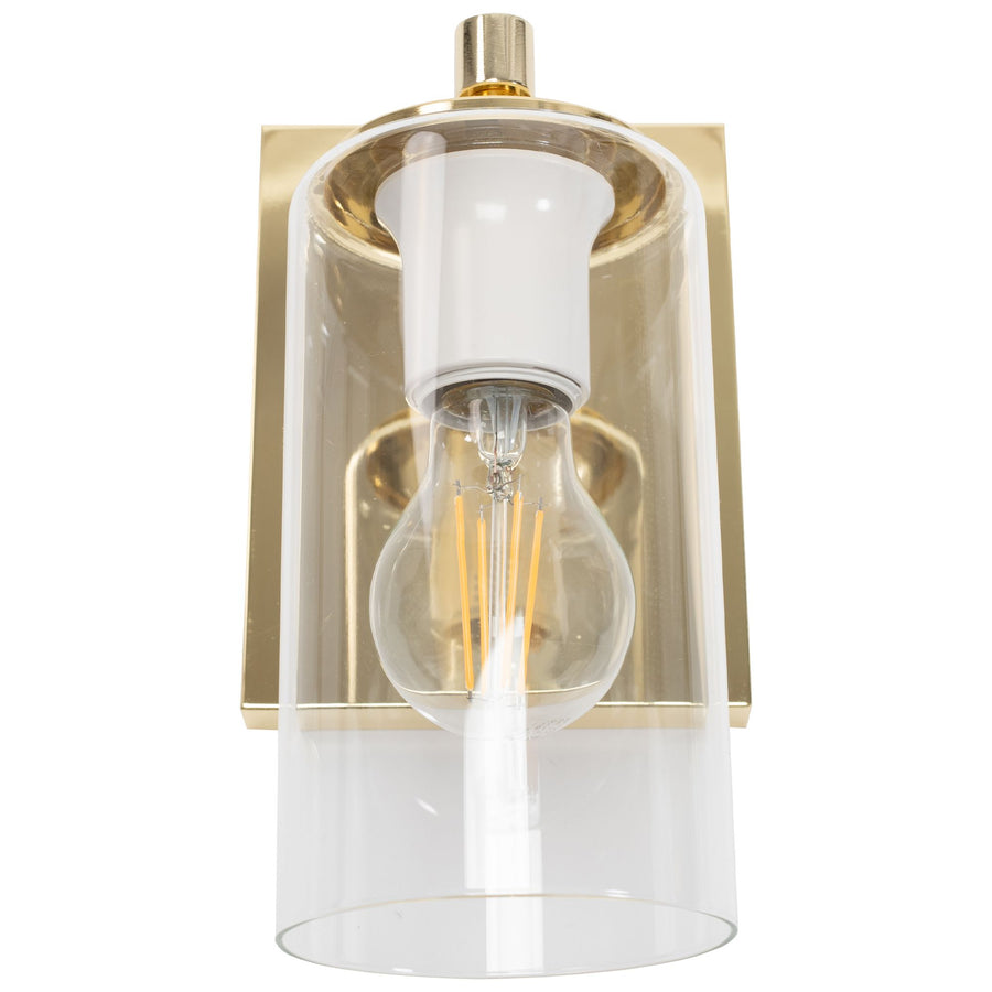 LAMPA ŚCIENNA KINKIET APP1224-1W  Złota