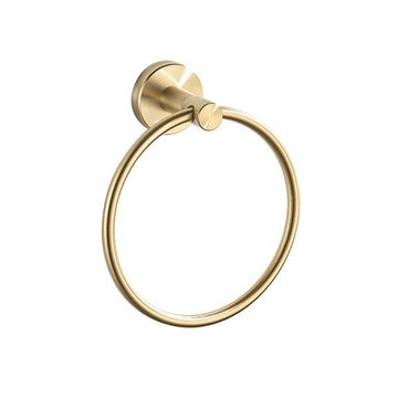 Wieszak łazienkowy RING 6610 Modern Złoty Szczotkowany  1