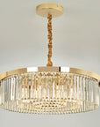 Lampa kryształowa wisząca APP1531-8CP4 Złota  6