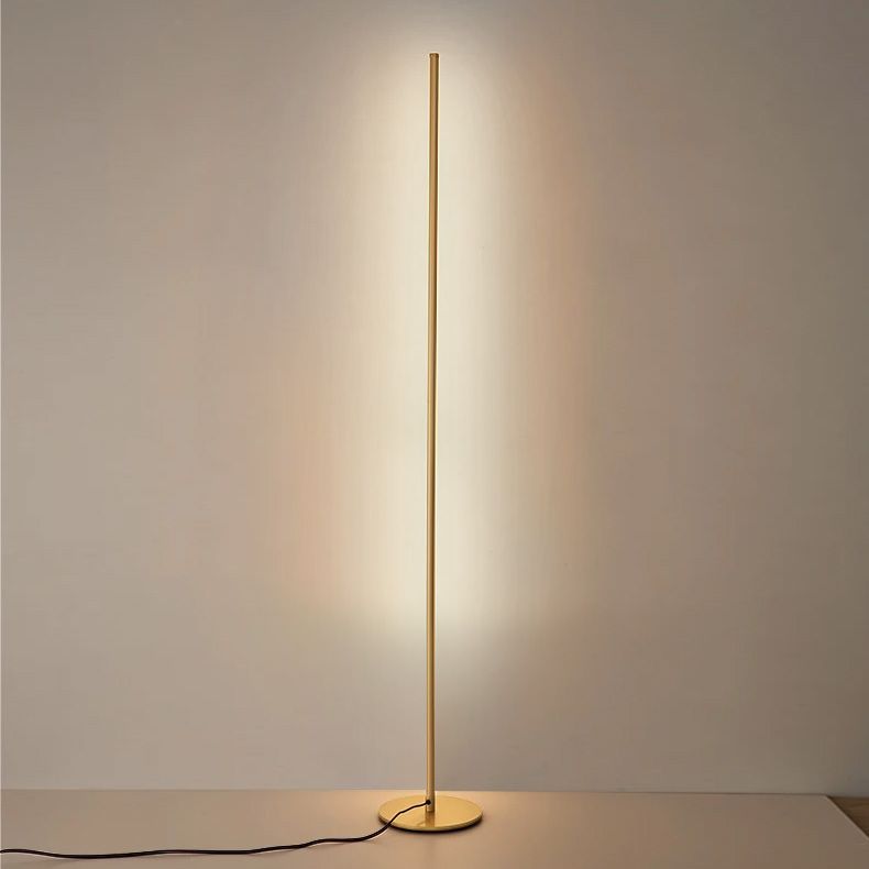 Lampa Stojąca Podłogowa LED APP1416-F Gold