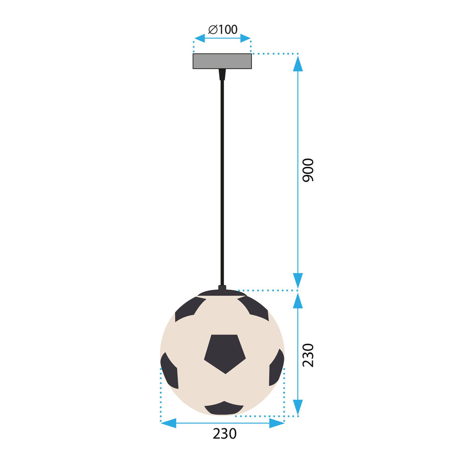 LAMPA SUFITOWA WISZĄCA APP1287-1CP