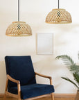 Lampa Wisząca Bambusowa APP1628-1CP  6