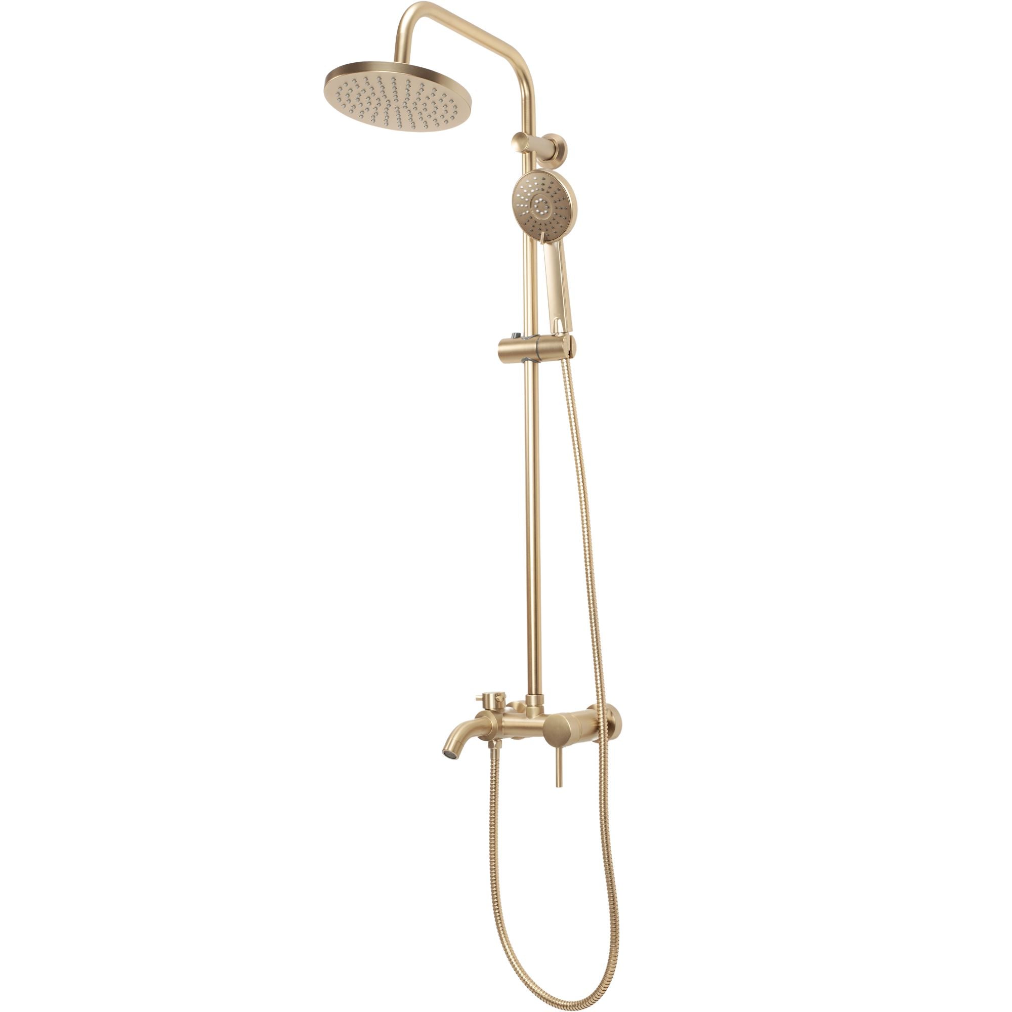 Zestaw Prysznicowy Rea Luis Złoty Szczotkowany