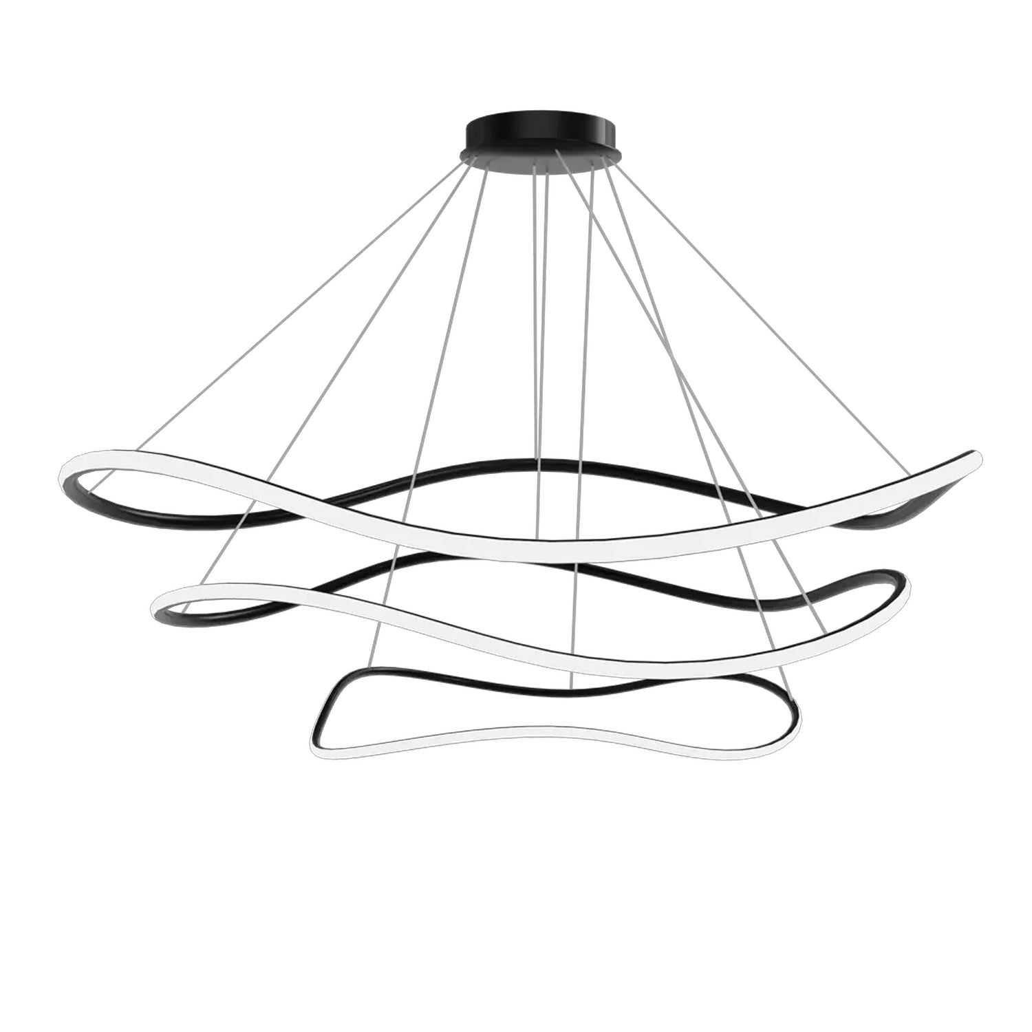 Lampa Wisząca Lhj016-cp3 Black  1
