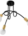 Lampa Paradise 3  APP517-3C Czarna