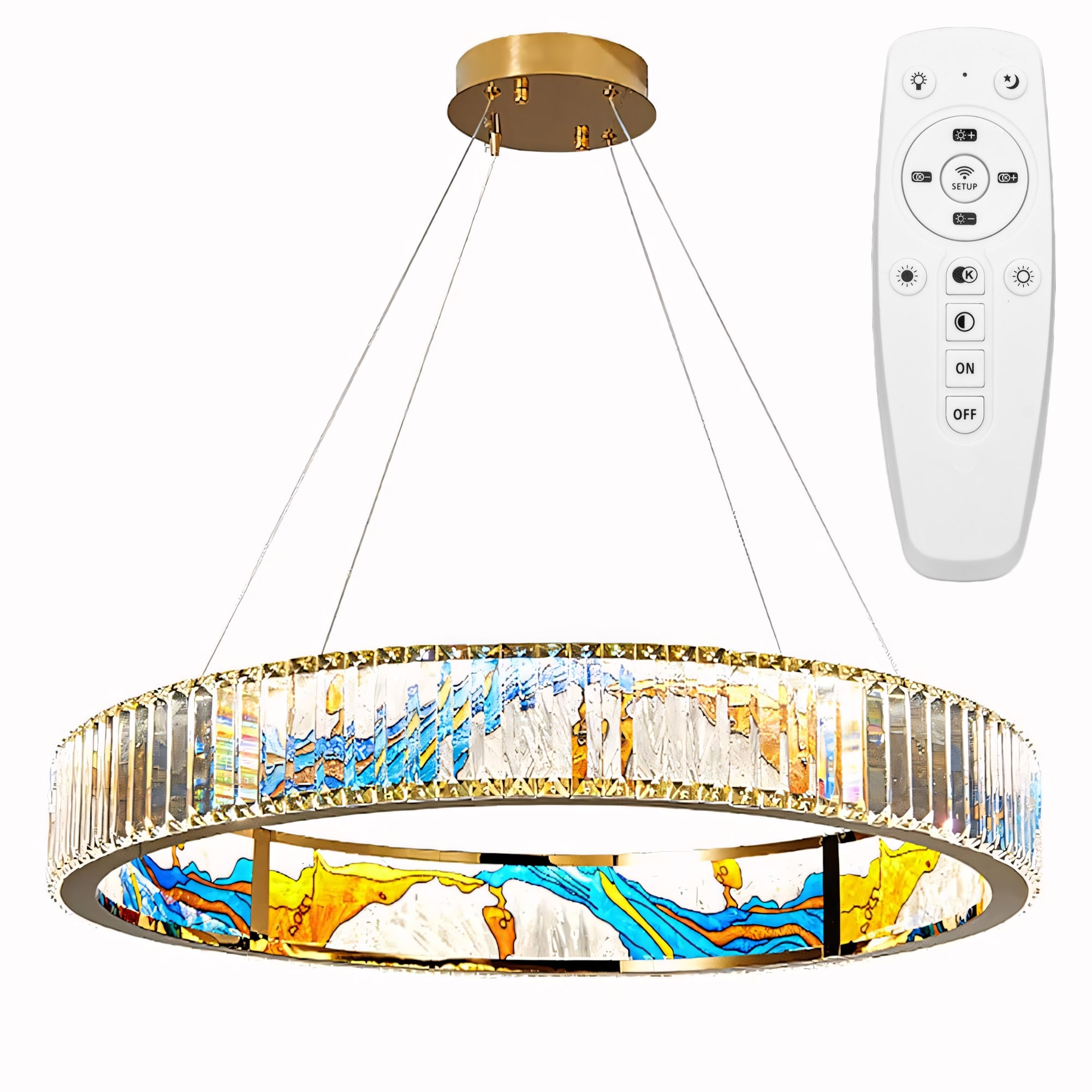 Lampa Sufitowa Wisząca Led App1748-cp 60cm  1